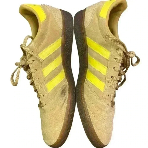 Adidas Originals Busenitz Vintage Skateboarding Shoes in Beige Yellow Size 8 main image 9